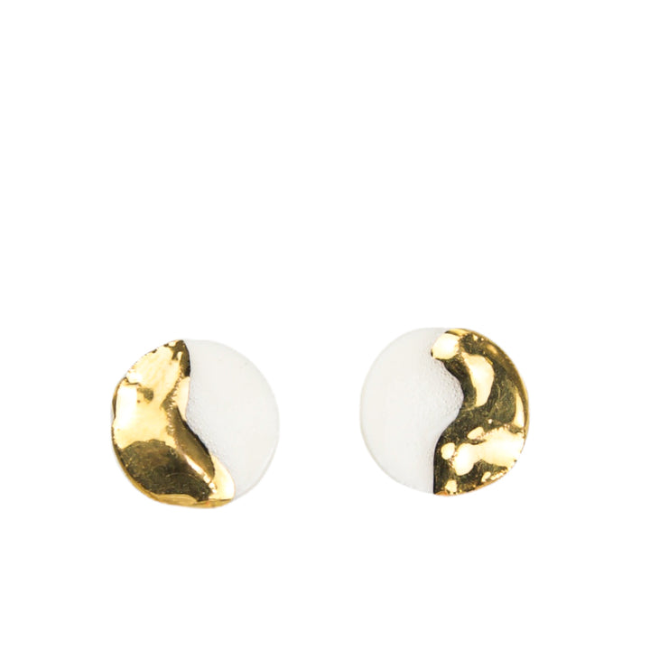 "Kaleho" porcelain earrings