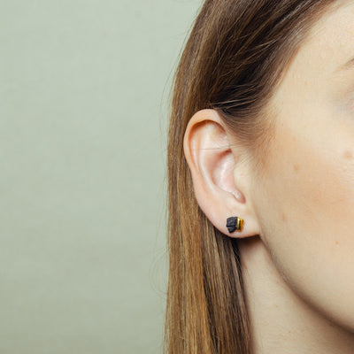 "Leora" ooak porcelain earrings