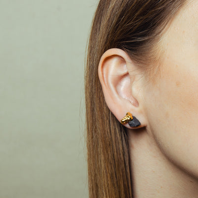 "Meissa" ooak porcelain earrings