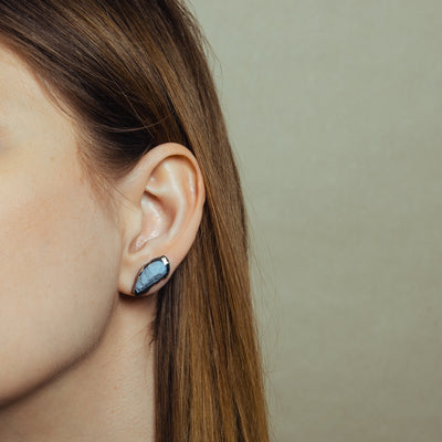 "Isabella" ooak porcelain earrings