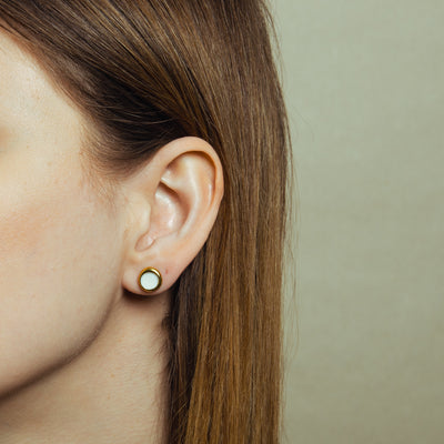 "Friso" porcelain earrings