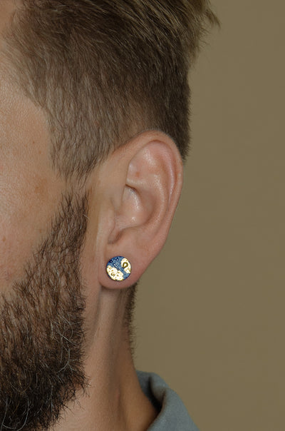 "FAUCI" porcelain earrings