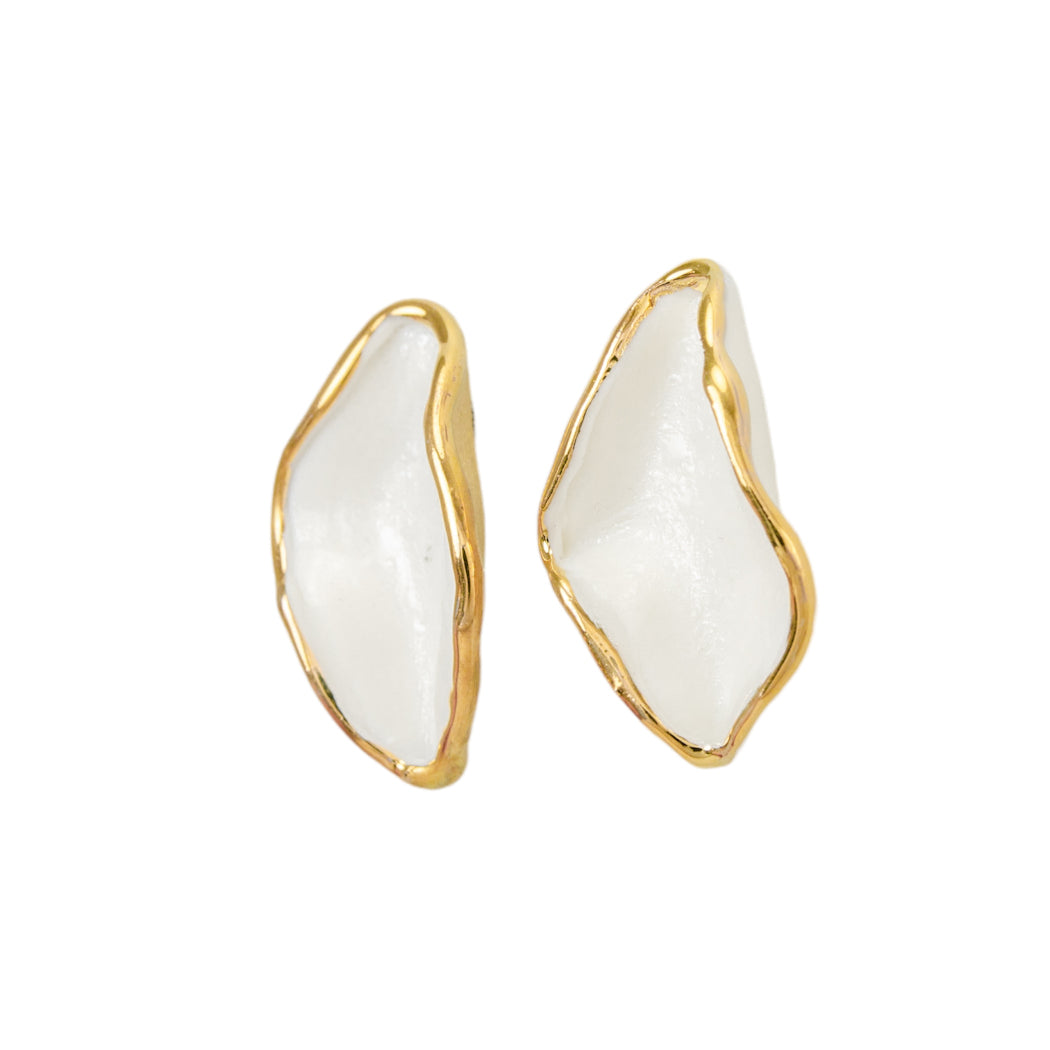 "Adora" porcelain earrings