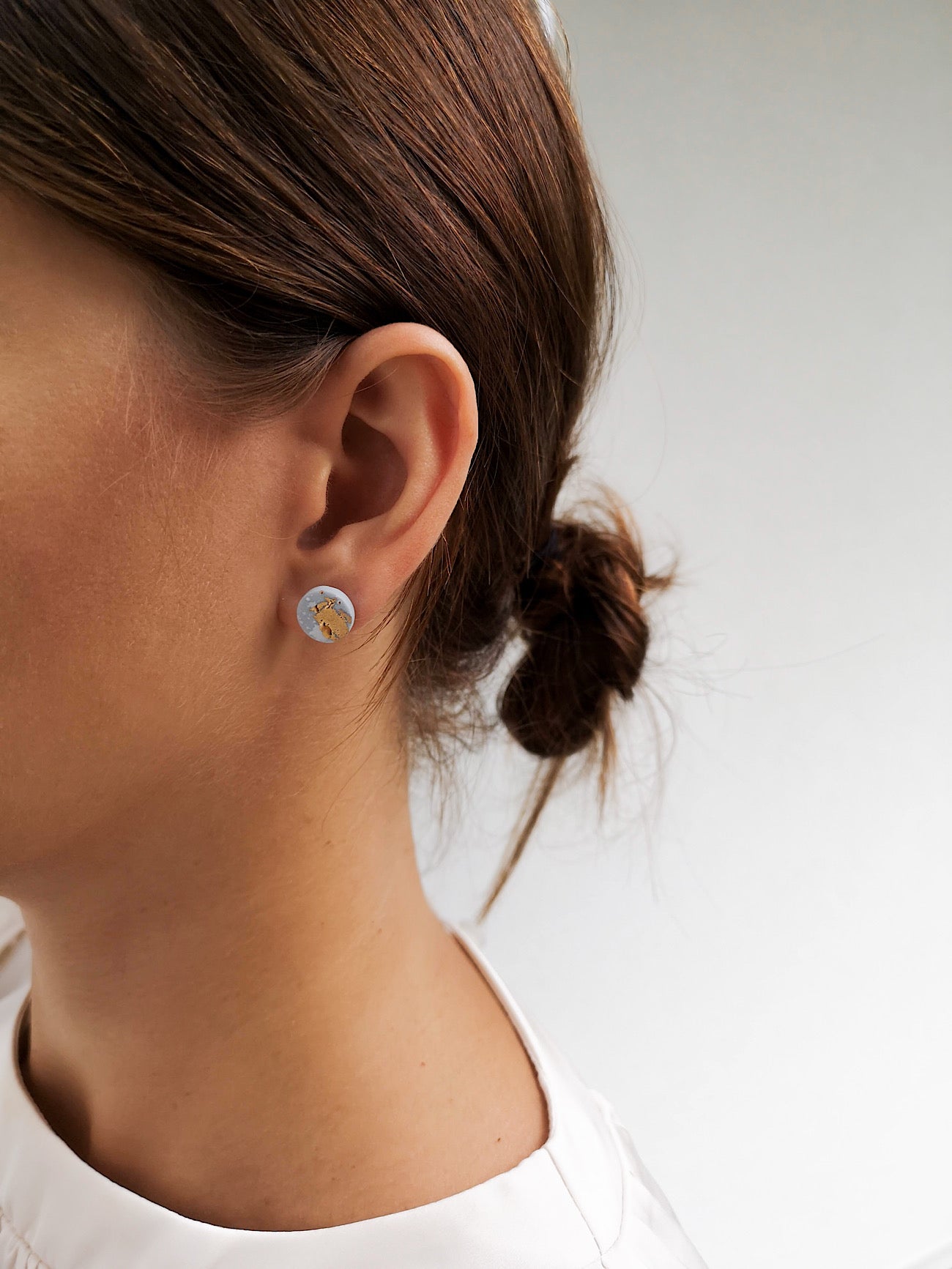 "ELYSIA" porcelain earrings