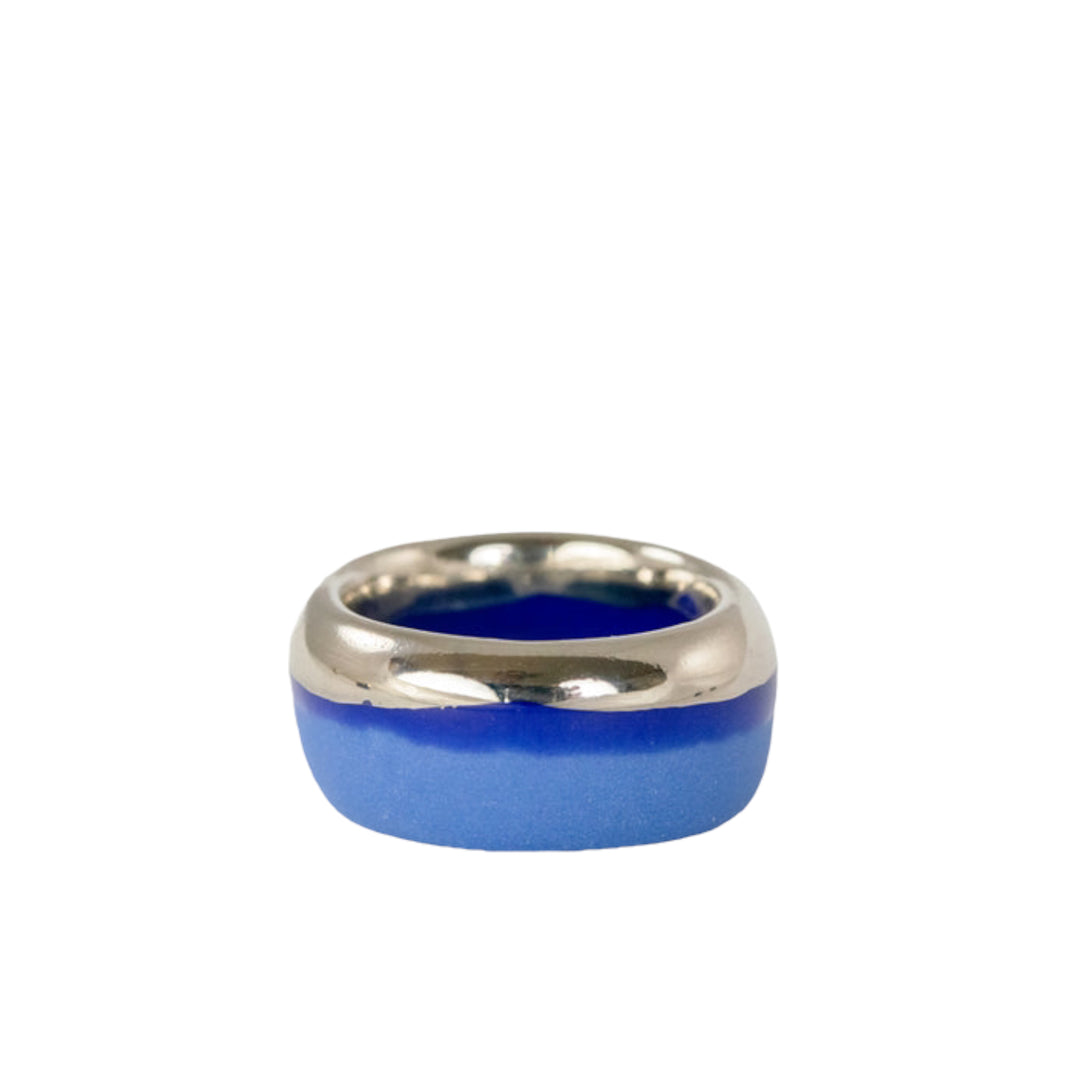 „Juniper“ porceliano žiedas su platina